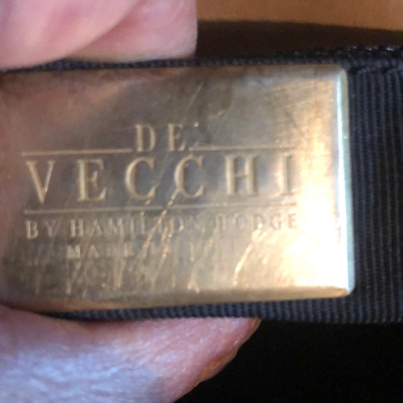 De vecchi leather woven vintage handbag - Picture 4 of 8